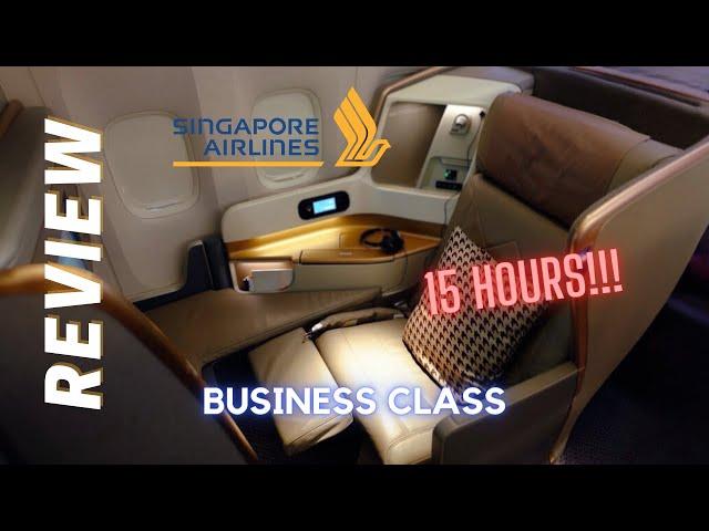 LONG-HAUL Singapore Airlines Business Class! Singapore to San Francisco: TRIP REPORT & FLIGHT REVIEW