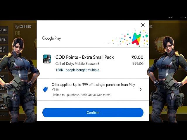 Get 80 CP FREE In COD Mobile 2024 | Legit Way to Buy Free CP Trick