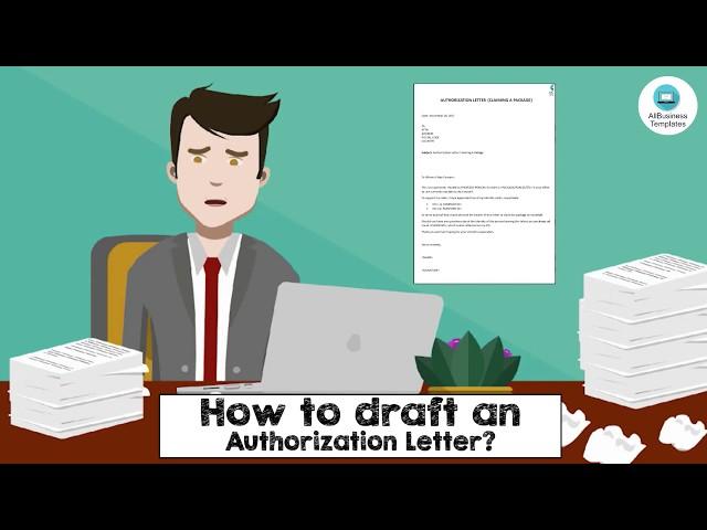 Authorization Letter To Claim #howtowriteletters