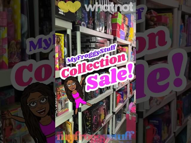 SELLING DOLL COLLECTION!!  Follow us on Whatnot @myfroggystuff  Link in the Description