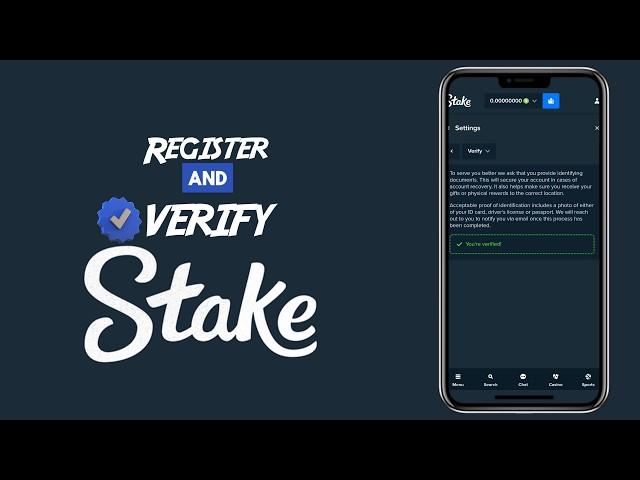 How to Register and Verify Stake Account