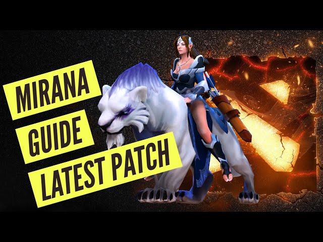 Dota 2 Guide: Mirana Soft Support 7.32c Patch