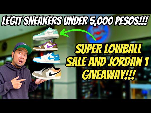 I FOUND LEGIT SNEAKERS FOR UNDER 5,000 PESOS!!!  SNEAKER SUPER SALE!!!!