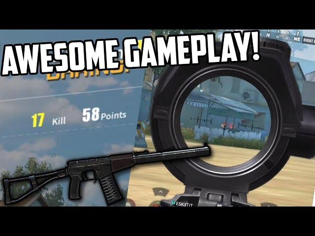 17 KILLS! Sniper ONLY Challenge! AsVal/SVD GAMEPLAY - Rules of Survival Kill Record/Most Kills Ever