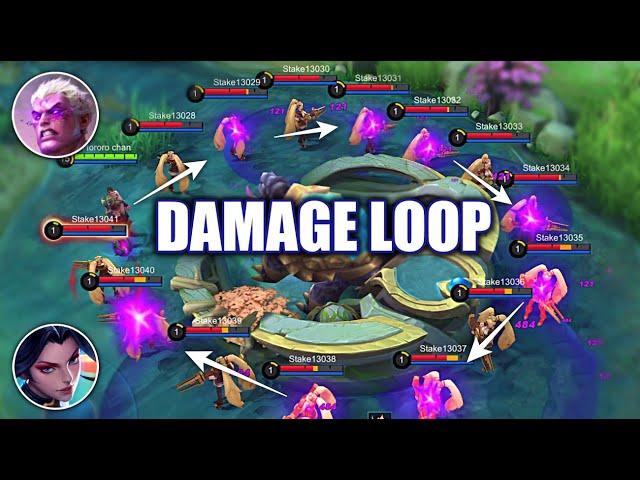 DAMAGE LOOP EXIST | mobile legends