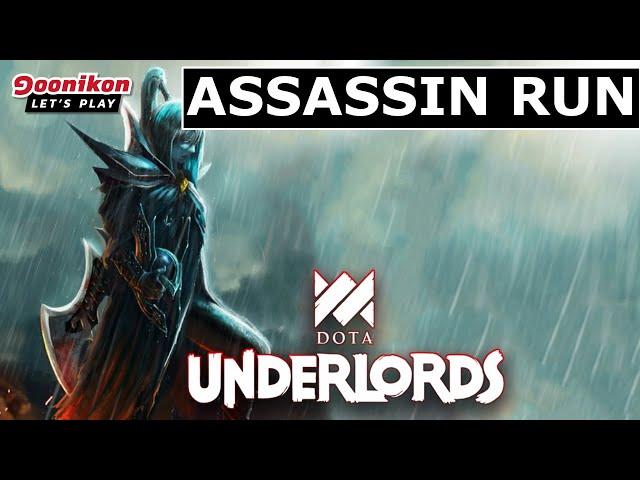  What an incredible assassin run! High Rank Assassin Build! [Lord] - [Dota Underlords]