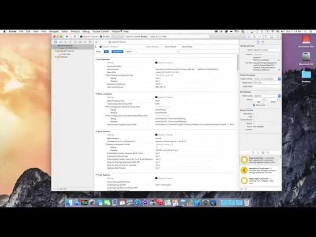 OpenCV Project in Xcode Tutorial Mac