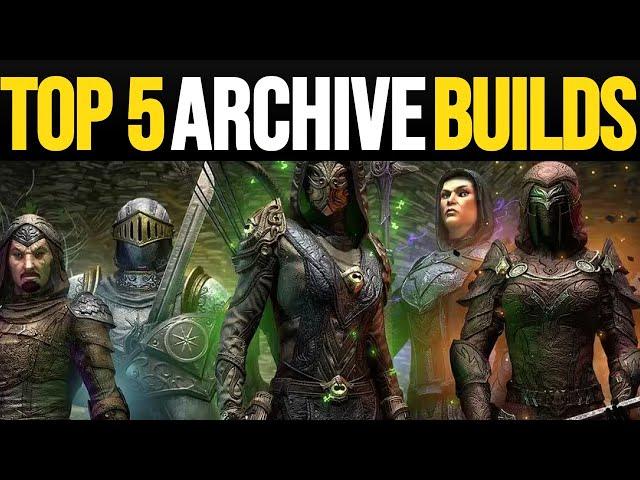 Top 5 Best Solo Builds For ESO Endless Archive (#1 in INSANE!)