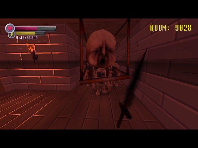 Spooky's Jump Scare Mansion - Endless Mode (Run #4) | Rooms 9000-9500