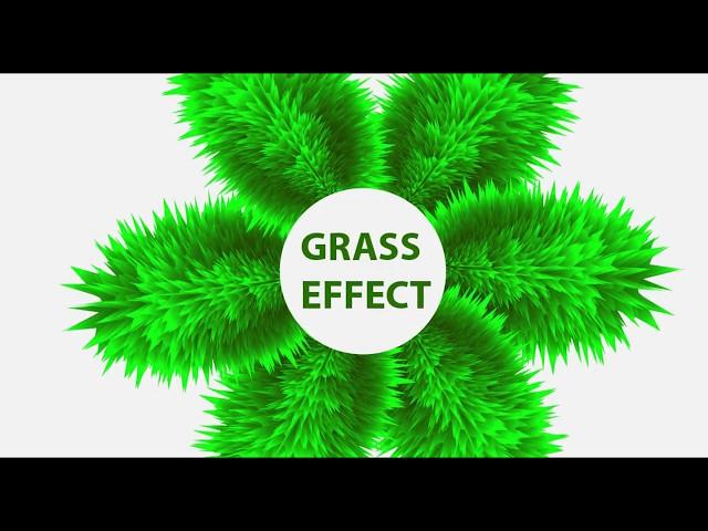 How to Create beautiful grass effect in Adobe Illustrator