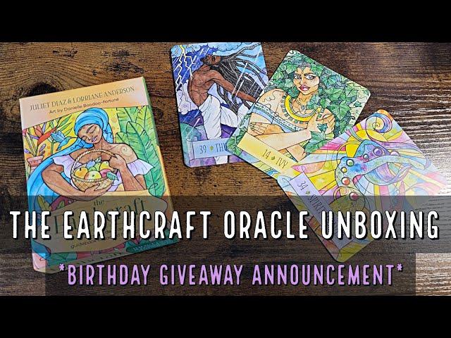 The Earthcraft Oracle Unboxing | Giveaway Announcement