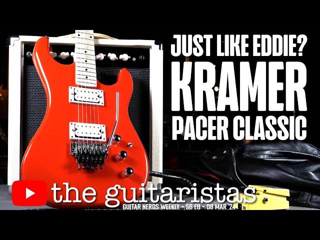 My First Floyd Rose Guitar  Kramer Pacer Classic Review