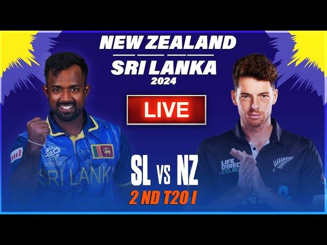  LIVE | 2nd T20I Match - Sri Lanka Tour Of New Zealand