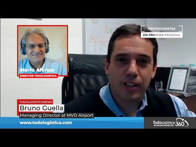 URUGUAY | Managing Director de MVD Airport, Bruno Guella y Todologistica