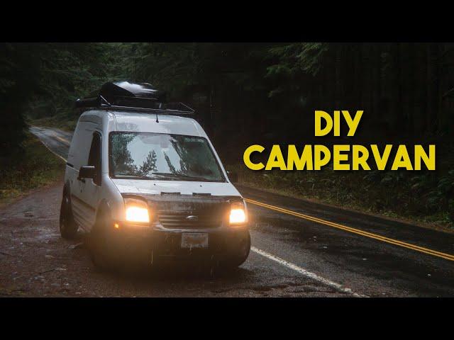 Simple Transit Connect Camper Van Upgrades