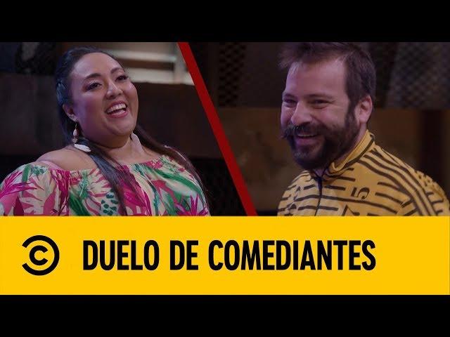 Michelle Rodríguez VS Miguel Burra  | Duelo de Comediantes | Comedy Central LA