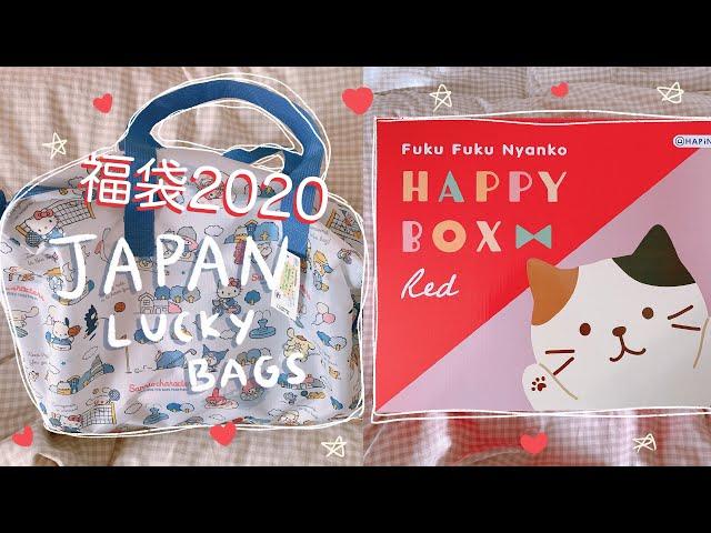 Japanese Lucky Bags 2020 | SANRIO JAPAN & HAPiNS | Kawaii Fukubukuro 2020 | Rainbowholic