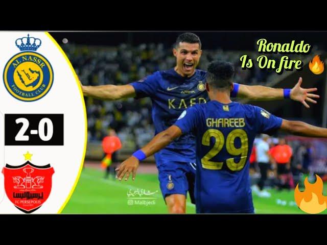 cristiano ronaldo, Al nassr vs persepolis Extended Highlights