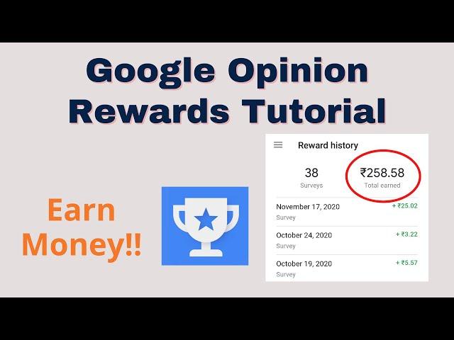 How To Use Google Opinion Rewards | Complete Tutorial | Earn Money