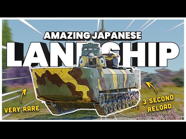 Japan's LAND SHIP is Insanely Good (War Thunder Ka-Chi)