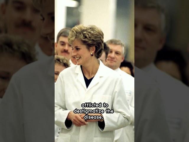 Diana's support for HIV victims