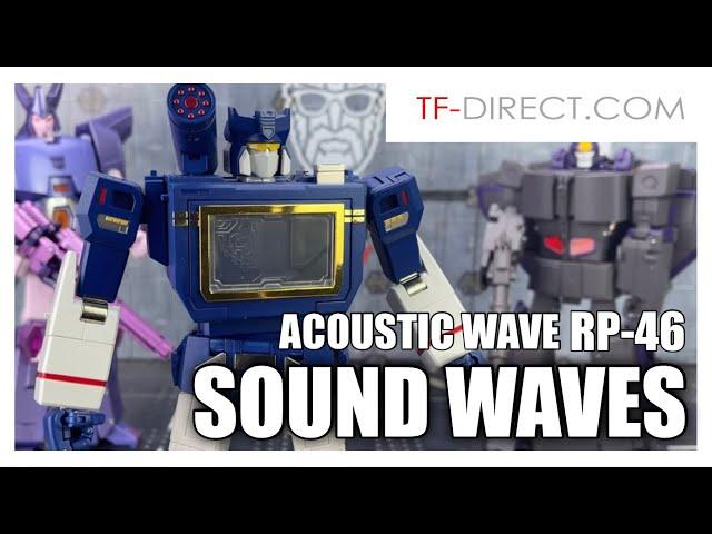 Sound Waves RP 46 KO Fans Toys Acoustic Wave Masterpiece Soundwave Review