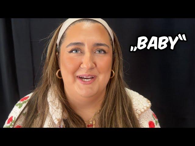 Das Video endet, wenn Sandra "Baby" sagt