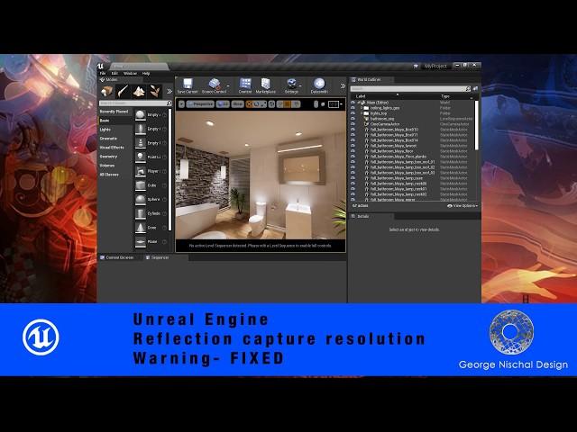 Unreal Engine: A resolution of 2048 will require 256MiB of video memory per reflection capture