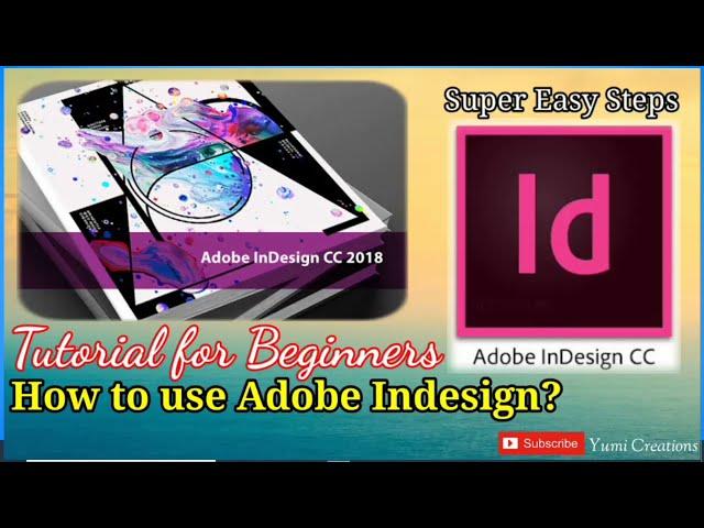 Adobe Indesign CC 2018 Tutorial for Beginners | step by step| Tagalog