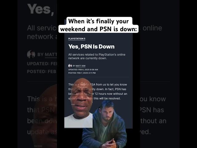 PSN is Down Forever