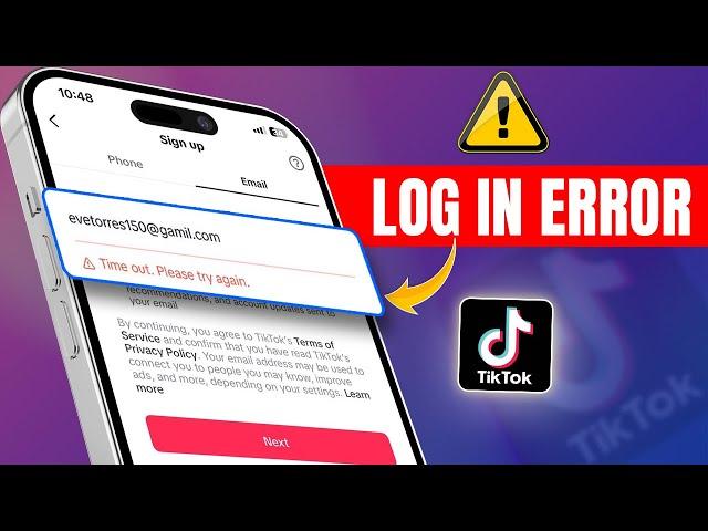 How to Fix TikTok Login Error on iPhone | TikTok Sign in Error