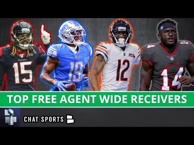 Top 15 NFL Free Agent Wide Receivers In 2021