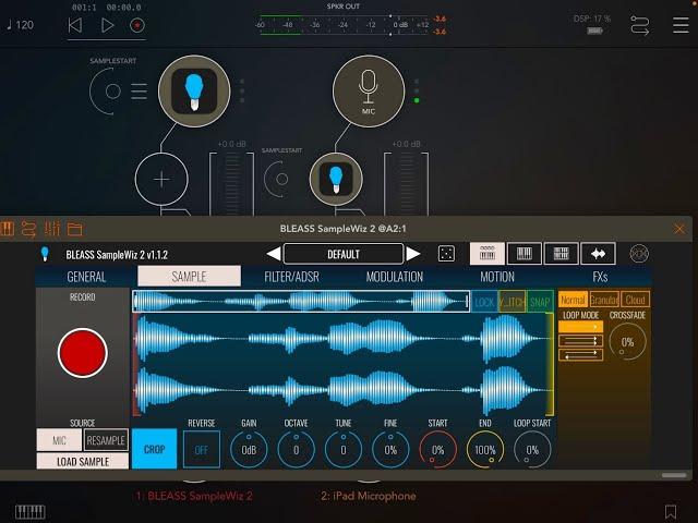 SampleWiz 2 by BLEASS & Jordan Rudess - Sampling Tutorial for the iPad