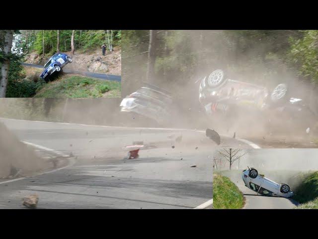 BEST OF  RALLYE  2022 Titi205rallye :sorties ,crashs et gros passages