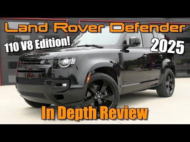 2025 Land Rover Defender 110 V8 (Supercharged 518 hp!): Start Up, Test Drive & In Depth Review