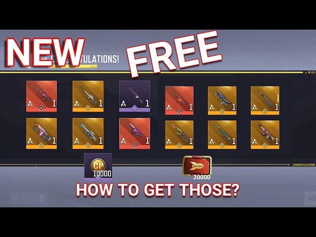 HOW TO GET MORE THAN 10 MYTHIC AND LEGENDARY GUNS?-  Call of Duty Mobile - Green Forces Gaming