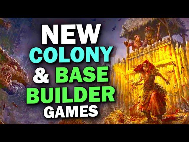 NEW Base Builder & Colony survival management games coming in 2023 like Frostpunk and Rimworld