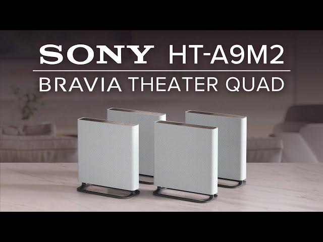 Sony BRAVIA Theatre Quad Home Theatre Speaker System (HT-A9M2) | Best Wireless Surround Sound?!