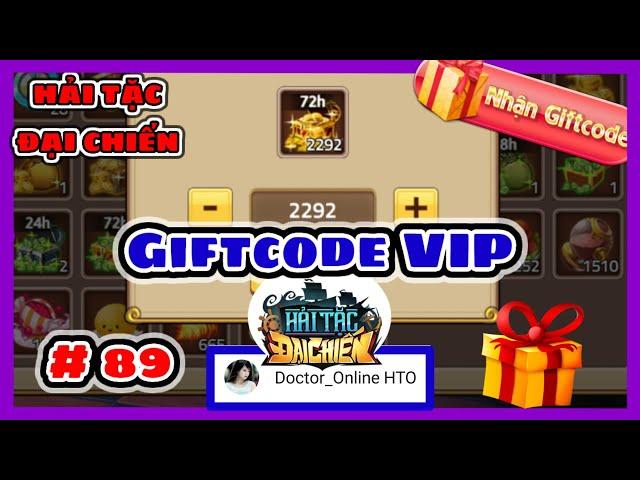 One Piece 89  Hướng dẫn lấy Giftcode VIP tháng và Quà tri ân từ Gosu  Hải Tặc Đại Chiến 