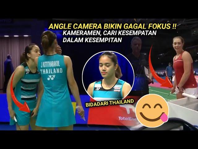 BIKIN PENONTON GAGAL FOKUS Momen Kameramen Badminton Nakal Diam² Cari Kesempatan Dalam Kesempitan