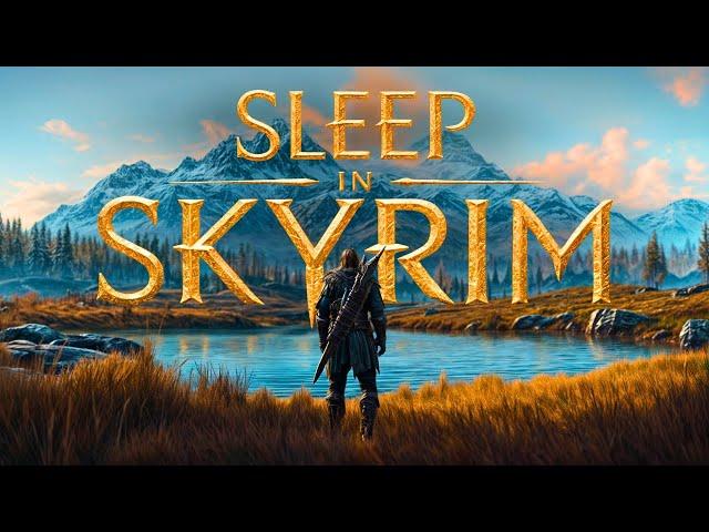 3 Tales From Skyrim: Elder Scrolls Bedtime Story Collection | ASMR Lore & Ambience For Sleep