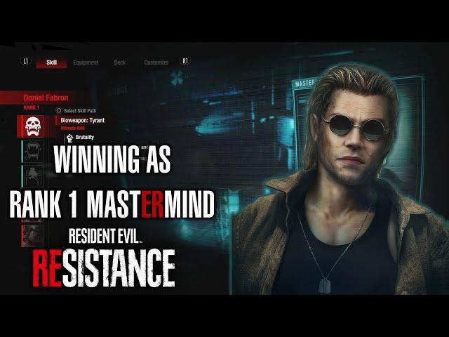 Daniel Resident Evil Resistance Winning as Rank 1 Mastermind with Default Settings