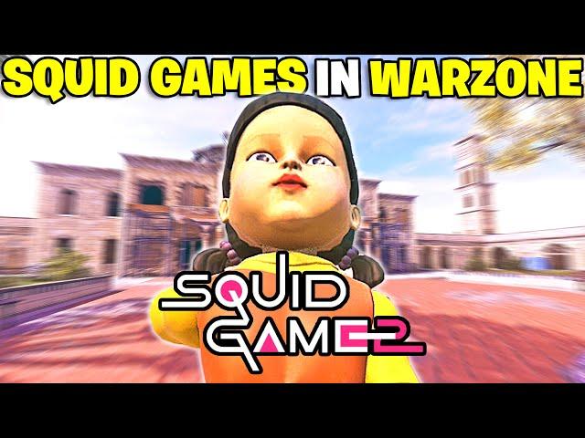 *NEW* SQUID GAME Mode in WARZONE 4! - It's Actually Fun 