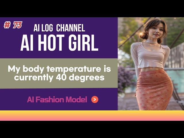 [4K AI LOOKBOOK] My body temperature is currently 40 degrees  현재 나의 체온은 40도  #soraai #klingai #veo2