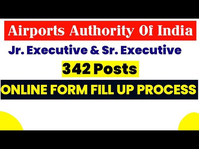 AAI Common Cadre Online Form Fill Process |AAI Online Form  Apply|AAI Recruitment 2023 Form Fill UP