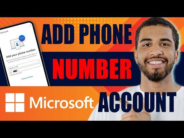 How to Add Phone Number to Microsoft Account (2025)