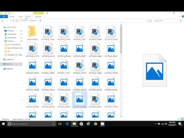 Windows 10 / 11 Photo Image Preview Not Showing