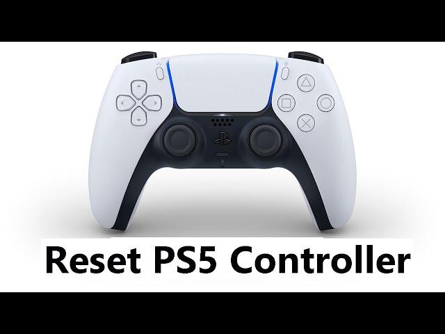 How To Reset Your PS5 Controller