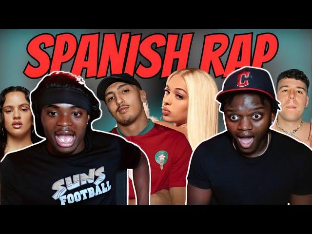 MY FRIEND REACTS TO SPANISH RAP FOR THE FIRST TIME ! (SPANISH SUBTITLES)