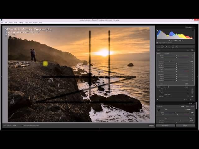 Lightroom CC / 6: Shift-Click to Constrain Brush